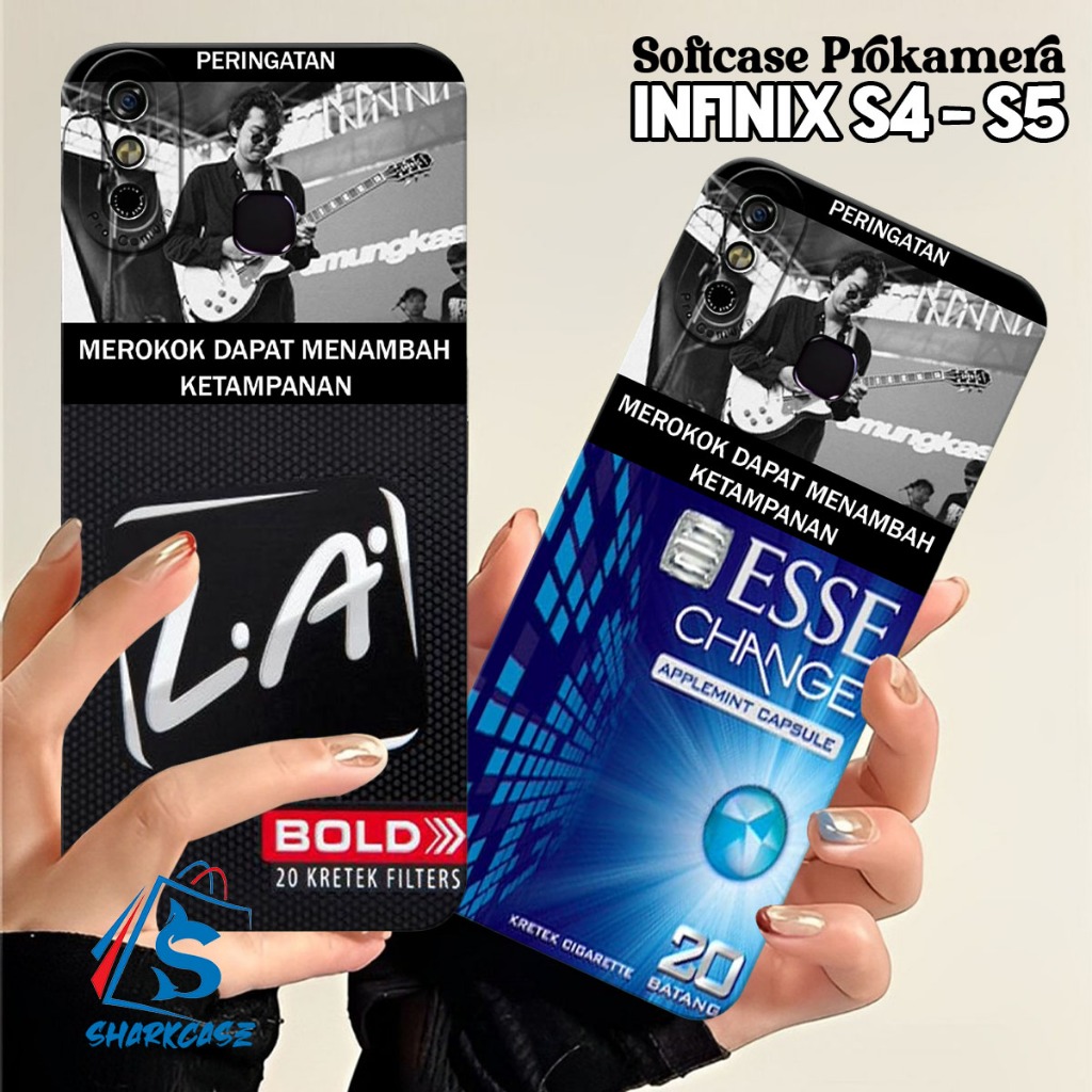 Case Infinix S4 / 3 PLUS / S5 / S5 LITE / Smart 4 / 5 / 6 / 7 / 8 / 9 Motif Rkk Smoke Keren Terbaru 
