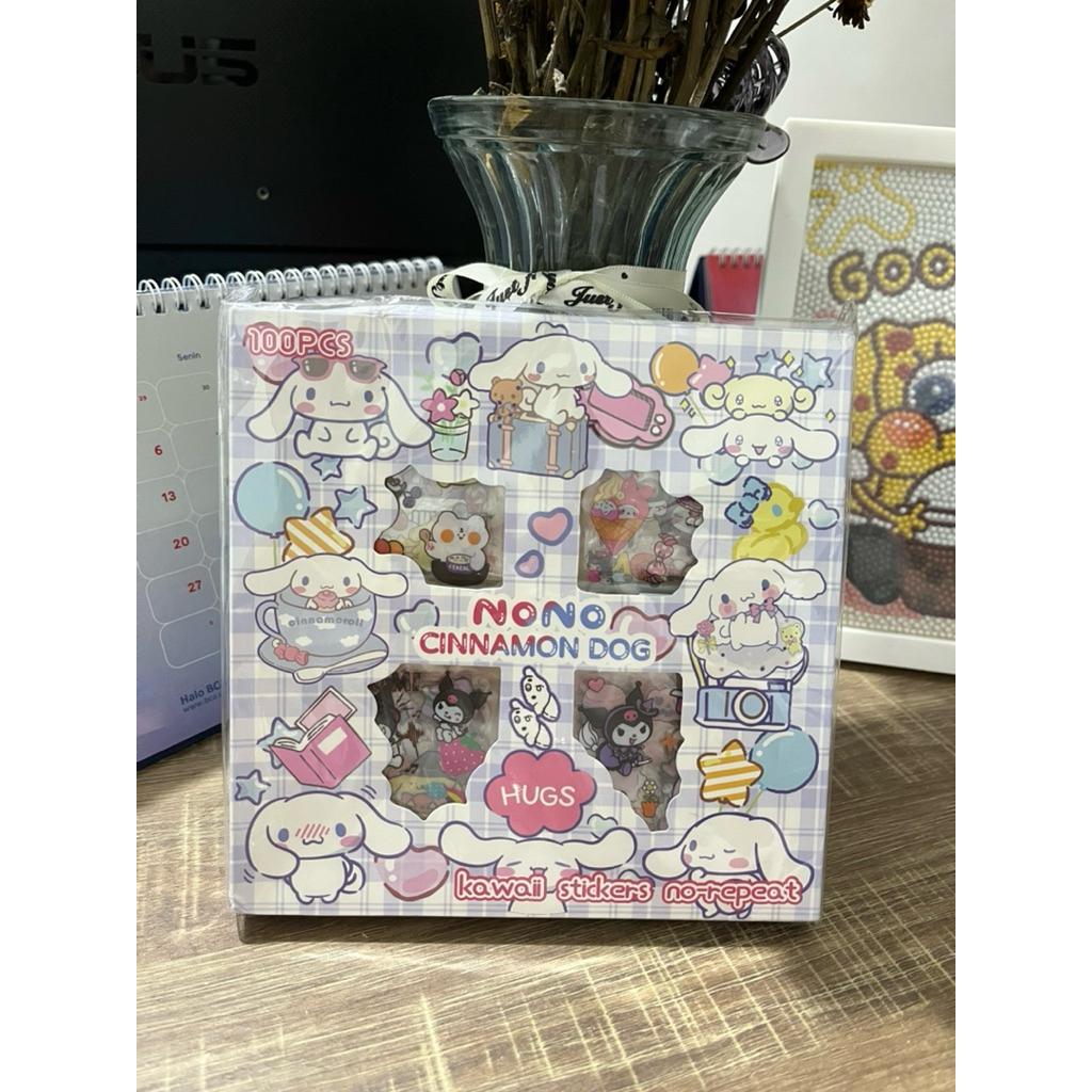 Sticker lembar isi 100