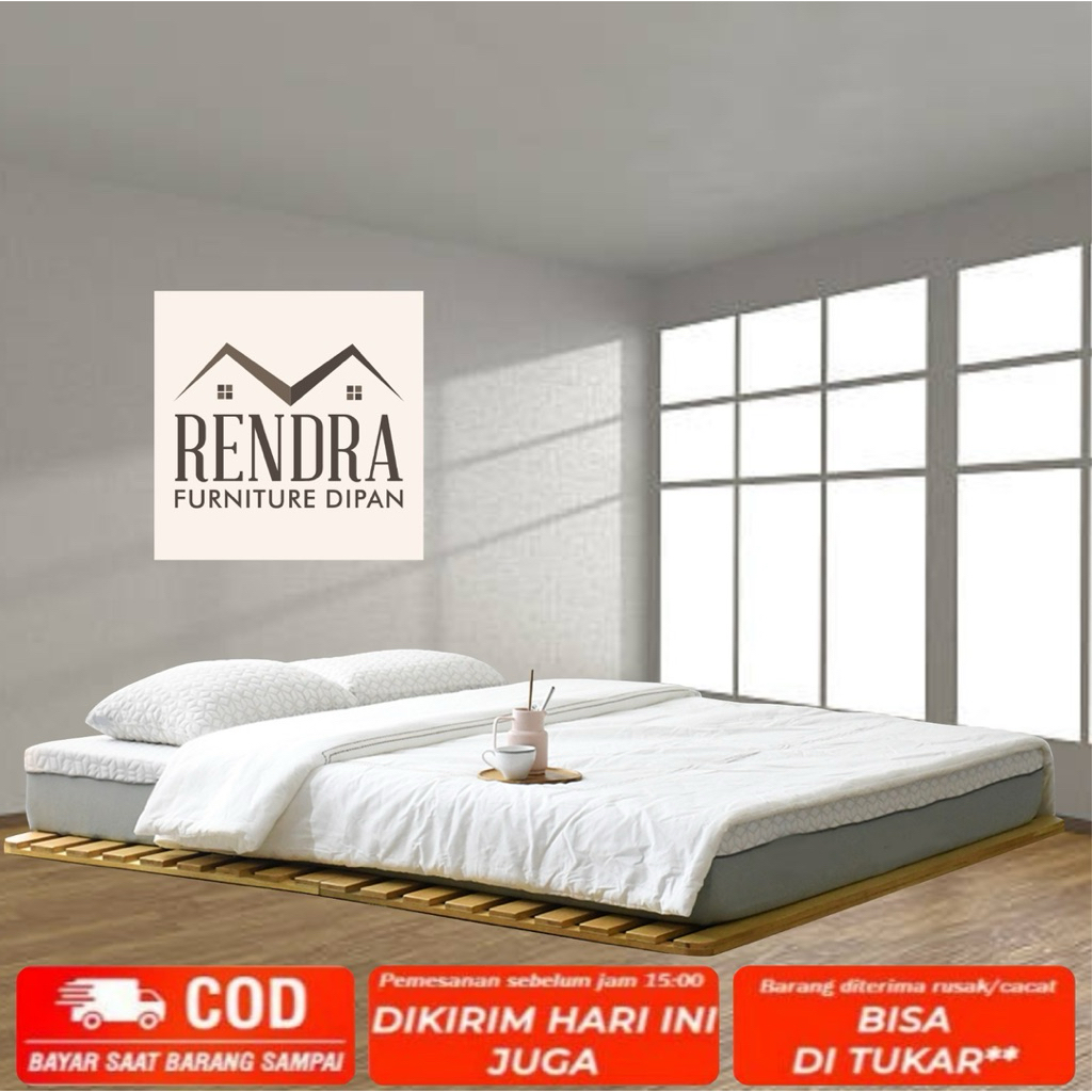 Alas Tempat Tidur Kayu  / Dipan Kasur Kayu / Tatakan Dipan Kasur Kayu / Dipan Tempat Tidur Minimalis