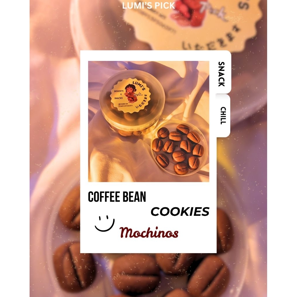 

Mochinos & Caffinos by Lumi's Pick - Kue Kering/ Cookies Hybrid bisa dijadikan cereal