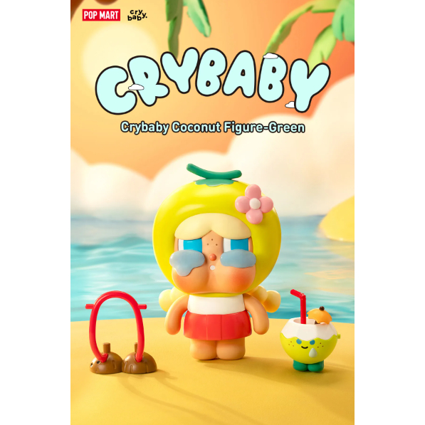POP MART Crybaby Coconut Figure-Green