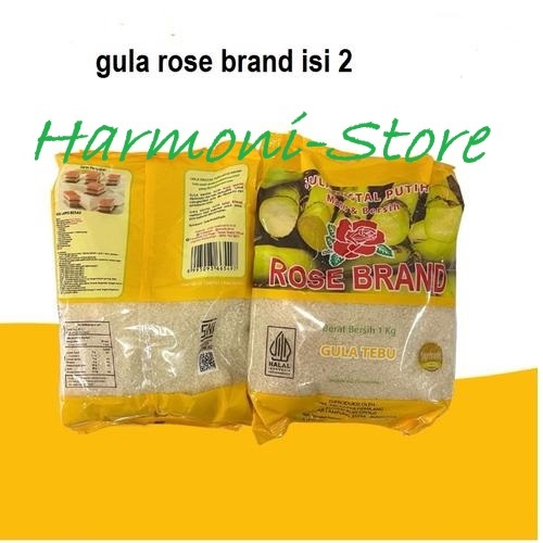 

Gula Pasir Kristal Kemasan Rose Brand 1kg/1000g Kuning HIjau