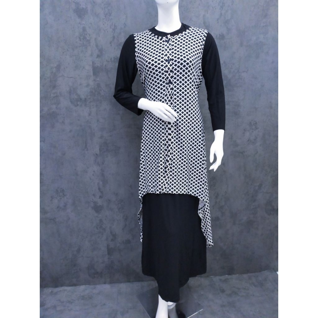 gamis / baju muslim panjang import premium