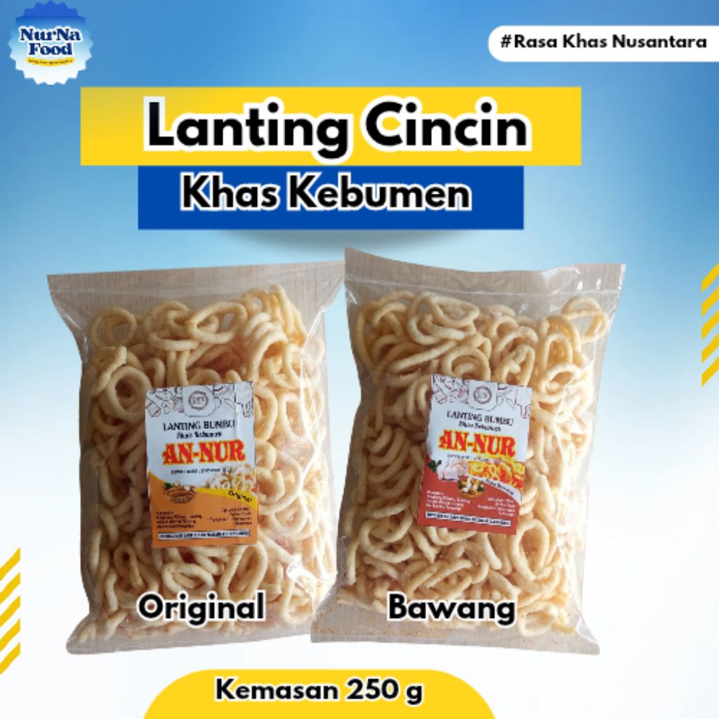 

Lanting Cincin Khas Kebumen 250 g Enak Gurih Renyah