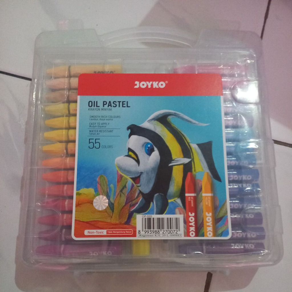 

PRELOVED crayon joyko 55 warna