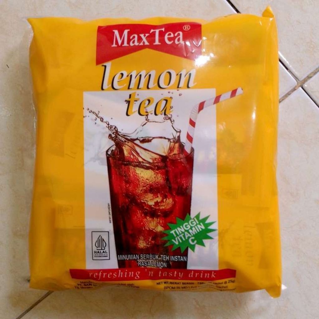 

Maxtea Lemon Tea | Isi 30 Sachet @25 gr