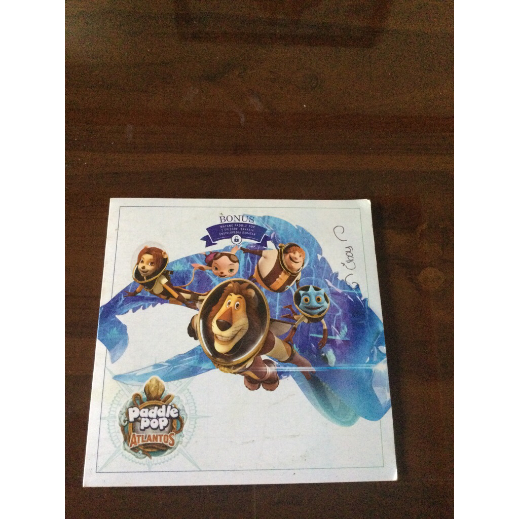 kaset cd paddle pop atlantos kondisi tanpa dites hanya pajangan saja