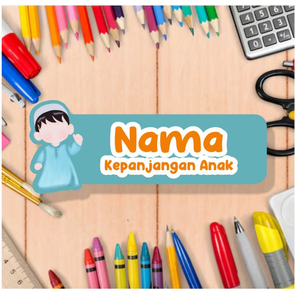 

STIKER CUSTOM NAMA / STIKER LABEL NAMA / STIKER LABEL BOTOL MINUM / STIKER SERBAGUNA / STIKER 197 PCS