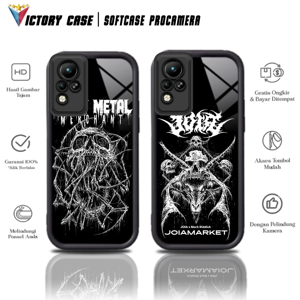 Softcase Glass kaca untuk INFINIX NOTE 11 NOTE 11 NFC NOTE 12 MTL Casing Handphone Case Procamera