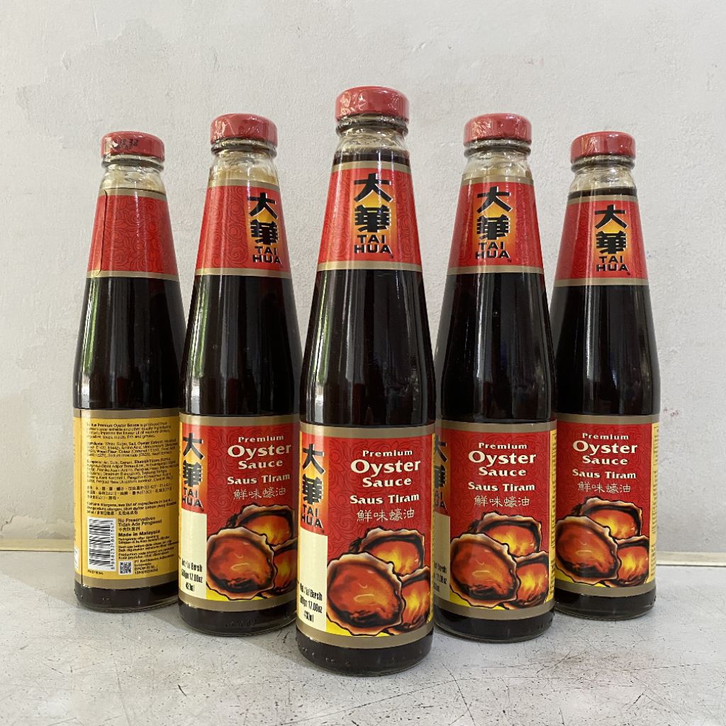 

Tai Hua premium oyster sauce 430 ml | tai hua saus tiram premium | saus tiram | oyster sauce