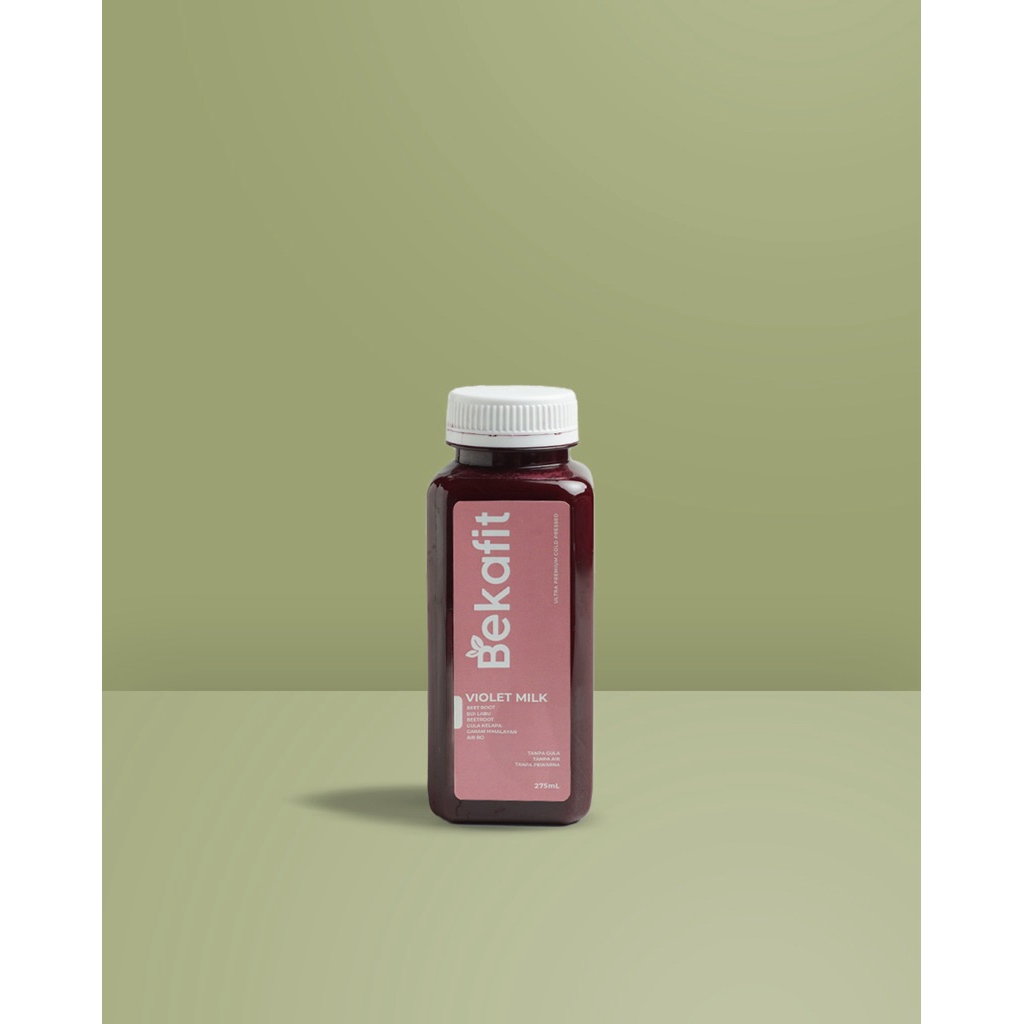 

Bekafit Violet Milk 275 ML Cold Pressed Juice - Susu Biji Labu - Jus Sehat Alami