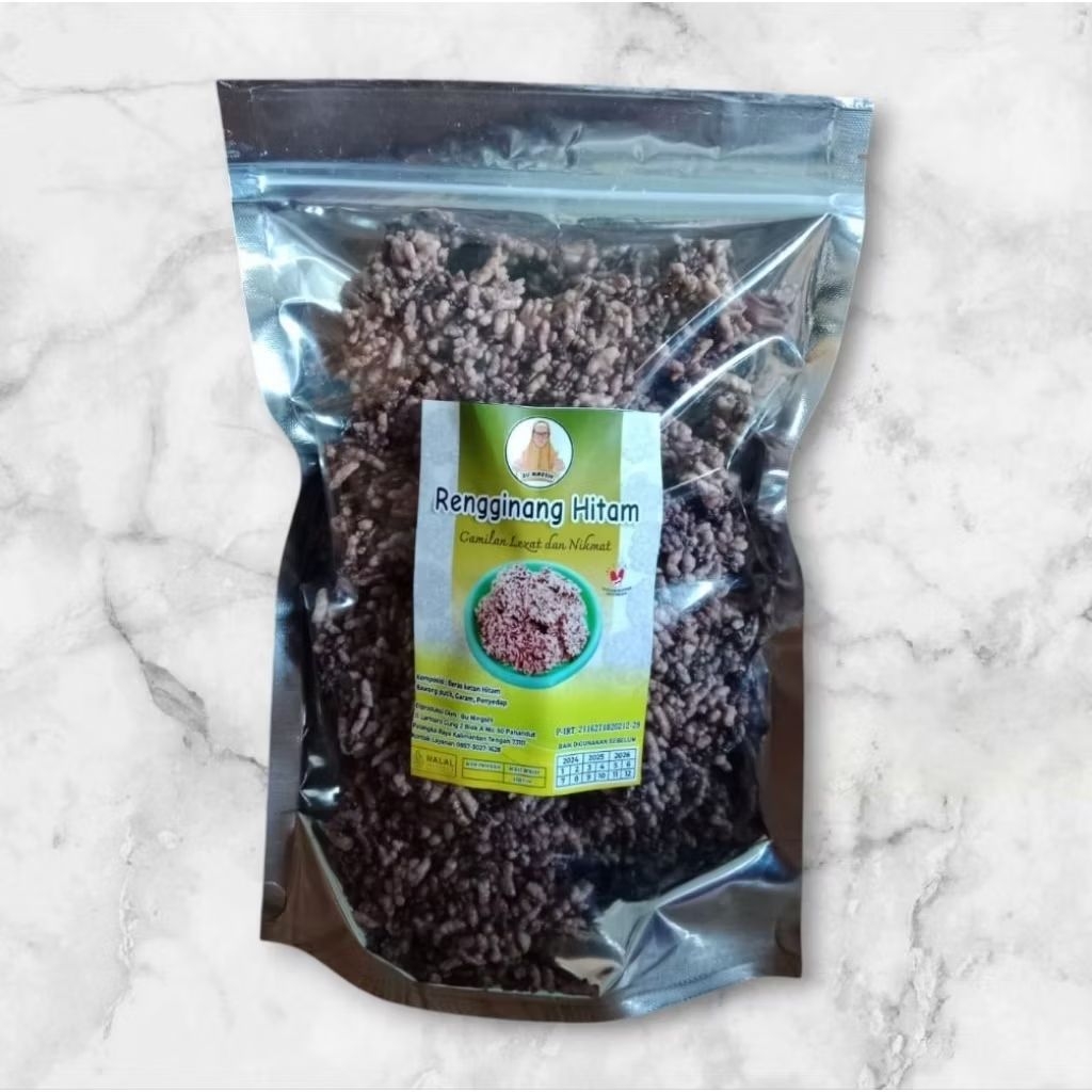

Rengginang Hitam - Rengginang Ketan Hitam RH02 - Rengginang ketan hitam 150 gr - Rengginang - Camilan gurih - Cemilan tradisional