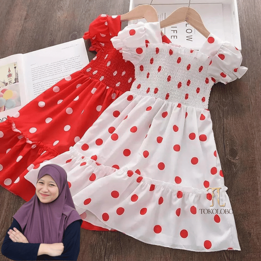 TOKOLOBO X MAMA NAYA DRESS ANAK BIANCA