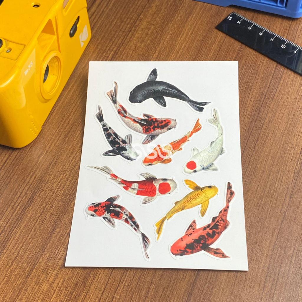 

STICKER KOI / STICKER NOTEBOOK / STICKER PACK