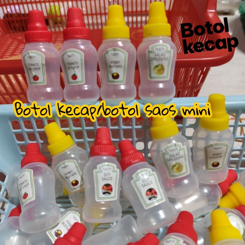 BOTOL SAOS MINI  / botol kecap mini 25ml