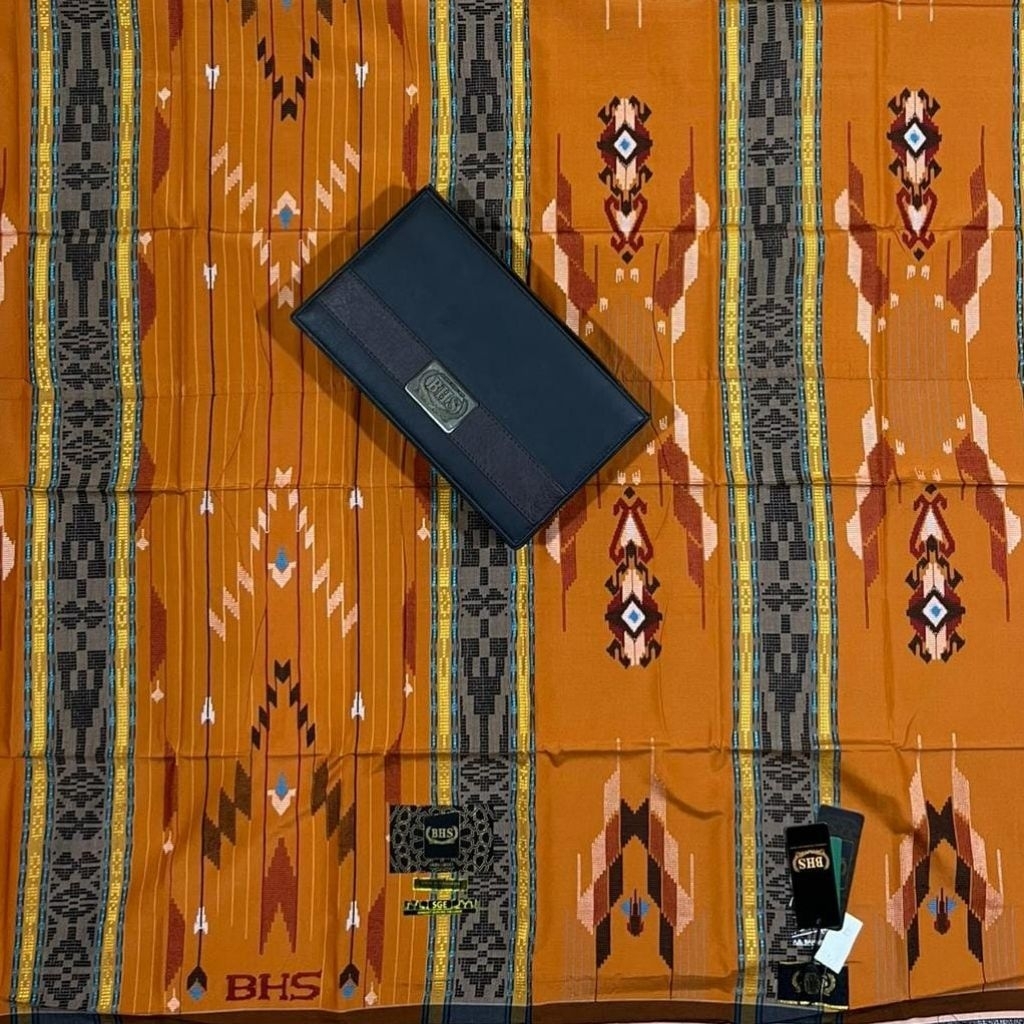 Sarung BHS Masterpiece SGE Gold Lawas Sutra Spunsilk Mercerized Jahit Tengah ATBM Limited