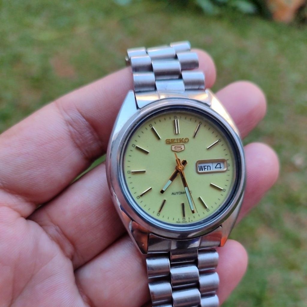 Seiko dial hijau kekuning2 an