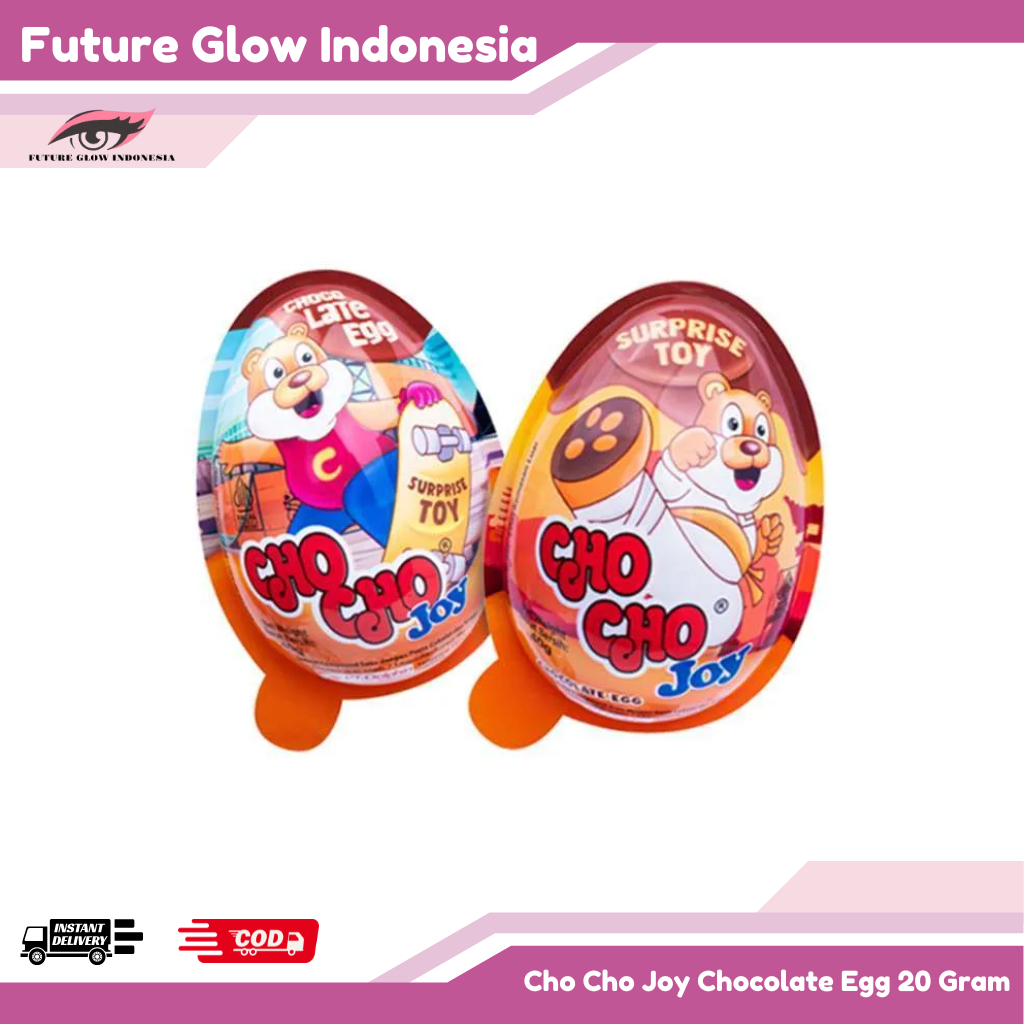 

Cho Cho Joy Egg Surprise Chocolate 40gr with Toy