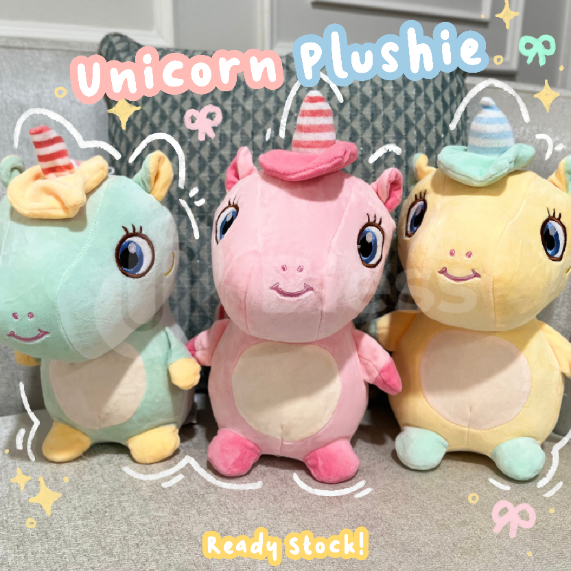 Boneka Standing Unicorn Bless toys boneka karakter boneka lucu boneka hewan boneka aestetic