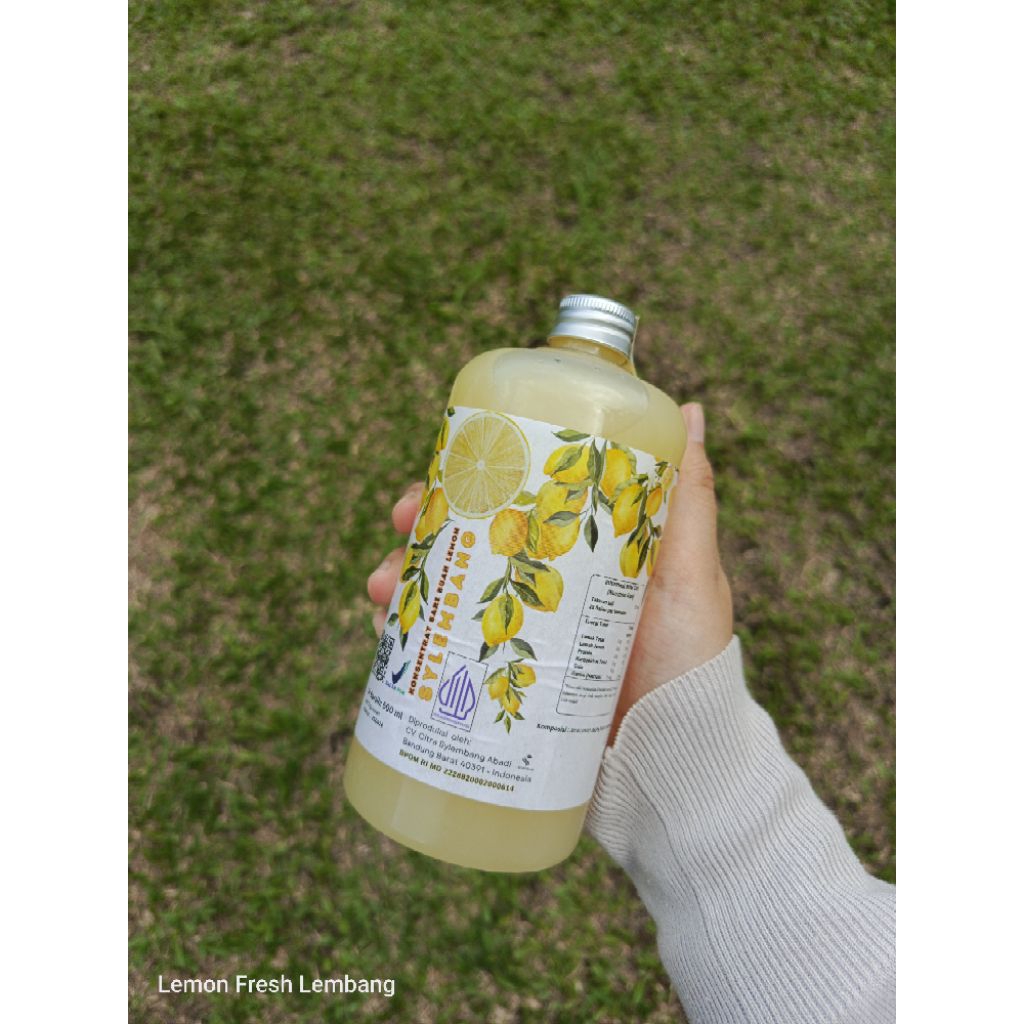 

SYLEMBANG- Pure Lemon 100%/ Extract Lemon 550ml BPOM HALAL