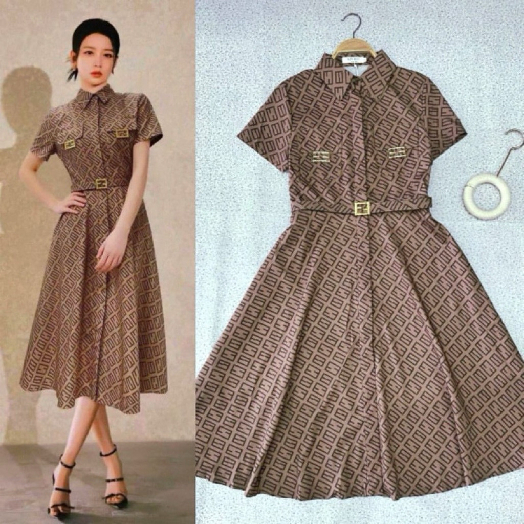 [New] Dress FF Monogram