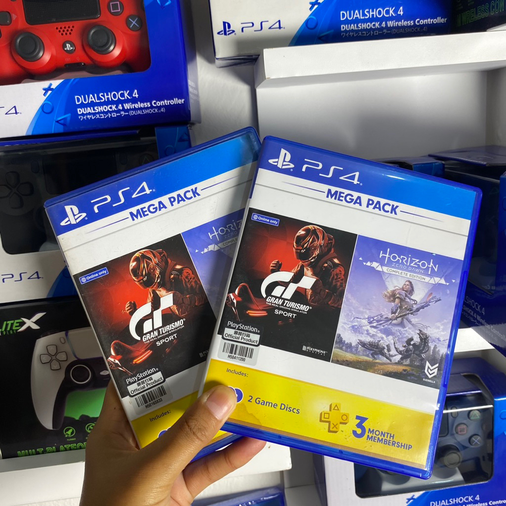 mega pack ps4 - Mega Pack PS4 full Game - Horizon zero down complete edition + Gran Turismo PS4