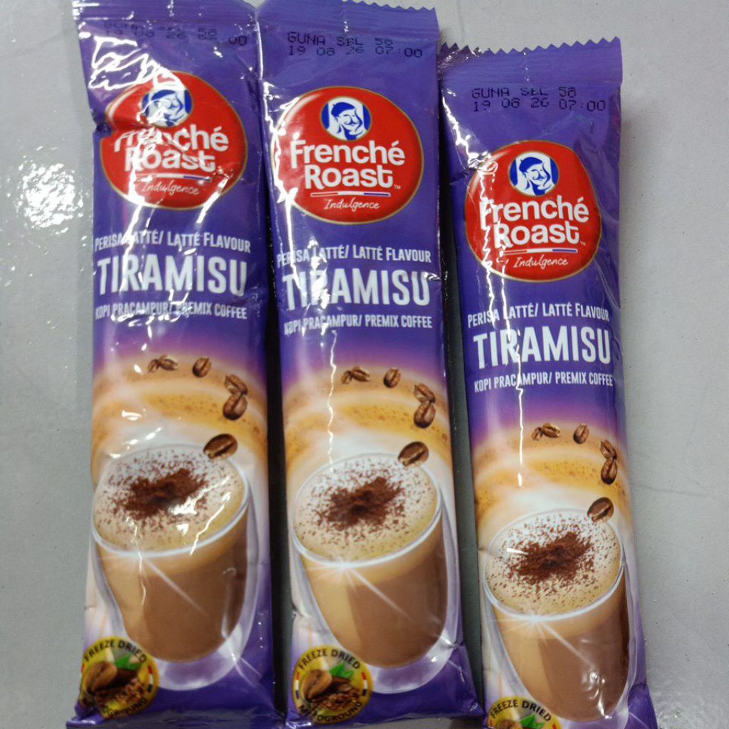 

ECER MINUMAN SACHET FRENCH ROAST TIRAMISU