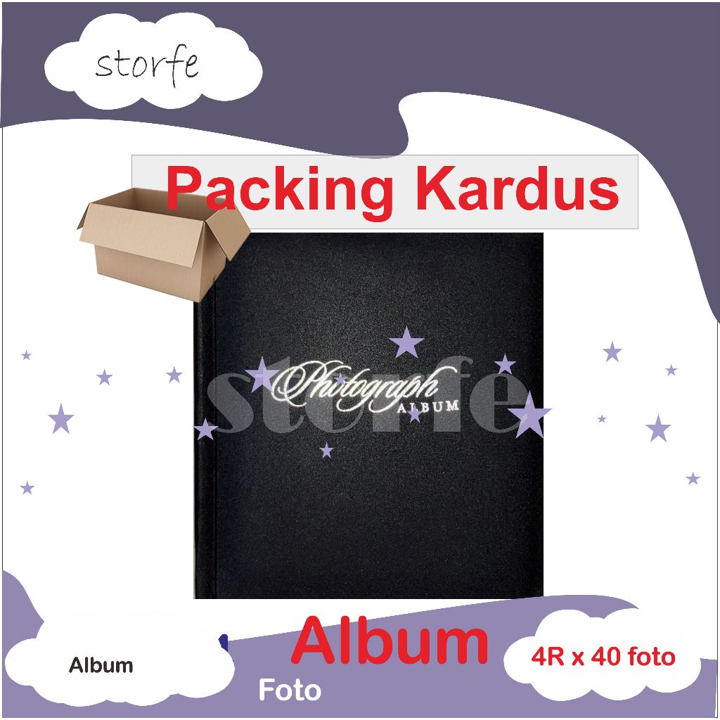 Album Foto 4R isi 40 Foto Album Selip