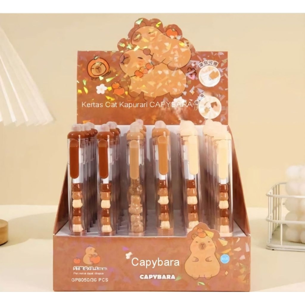 

1 BOX PEN HAPUS CAPY BARA OISHI PREMIUM ISI 36