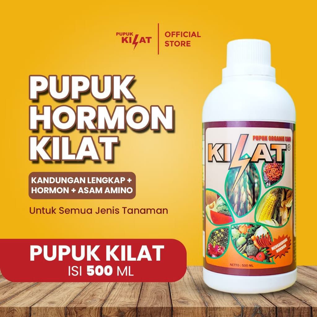 Pupuk Kilat – Tanaman Cepat Subur, Panen Makin Jitu.PUPUK KILAT HORMON 500ml 100% ORIGINAL.