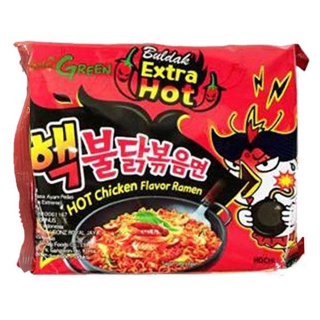 

Samyang Buldak Hot Chicken Flavor Ramen Extra Hot (140 Gr)