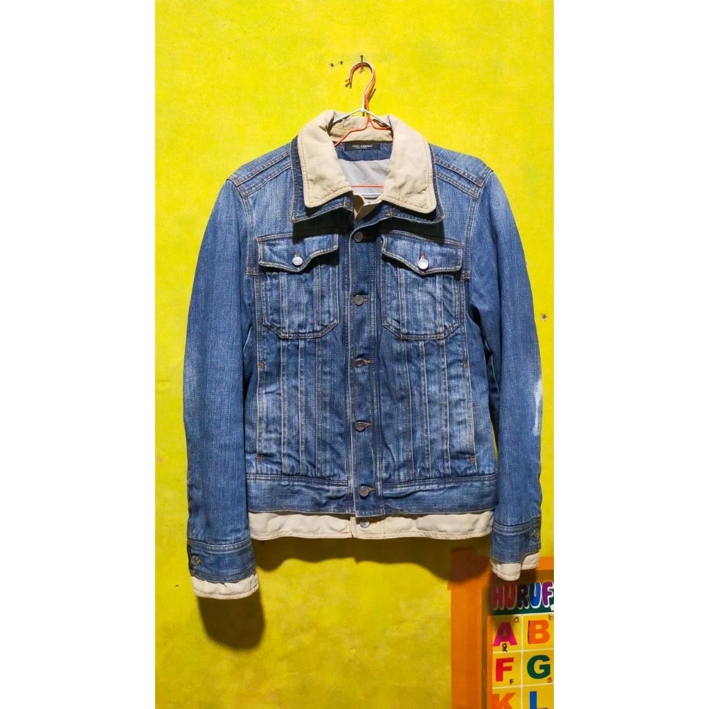 jaket jeans vintage Dolce & Gabbana second