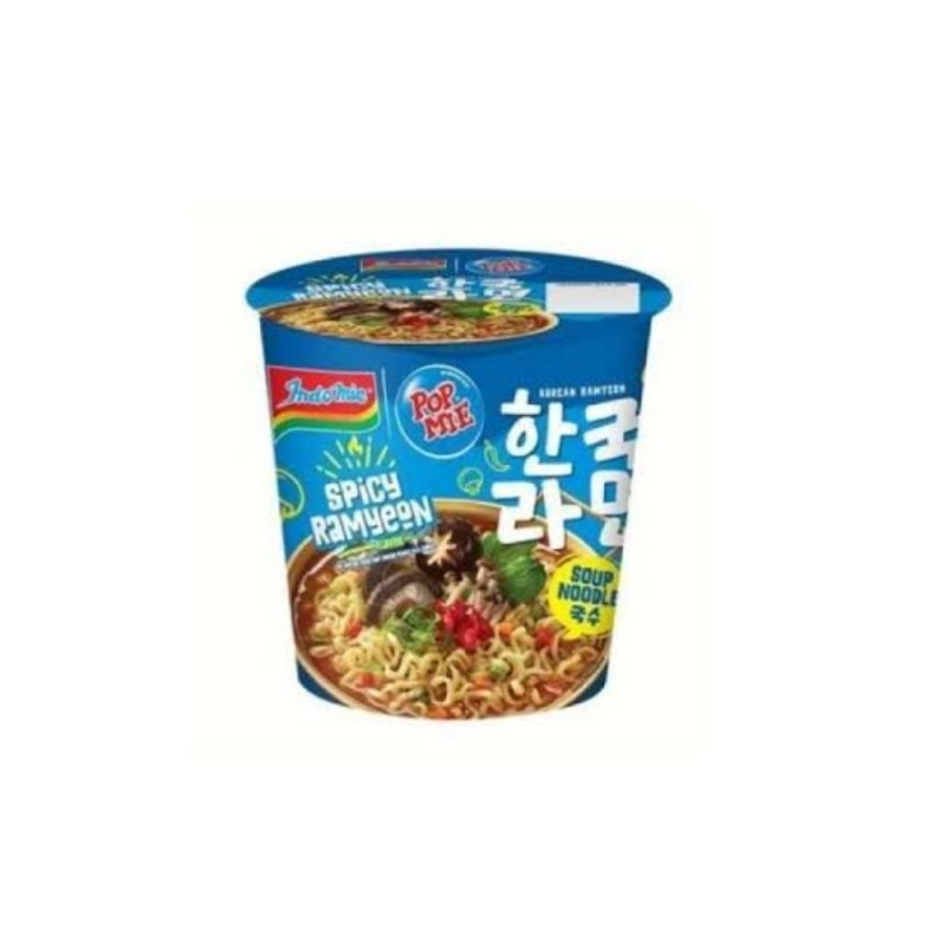 

5 PCS POP MIE CUP KOREAN FIERY CHIKIN SOUP NOODLE 74 GRAM