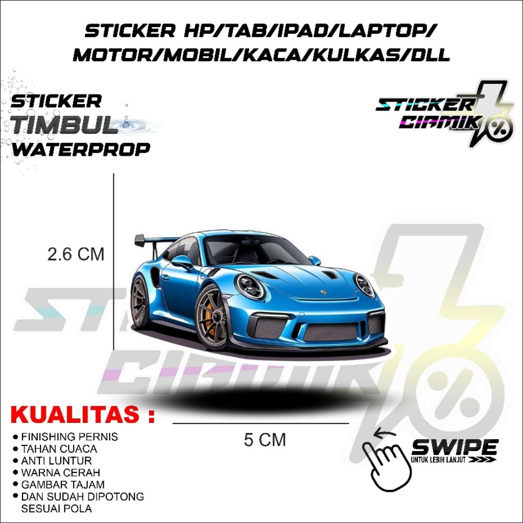 

Stiker Satuan Hot Wheel Bisa Ditempel Dimana Saja PNP Sticker Waterproof Berkualitas Warna Tajam HD