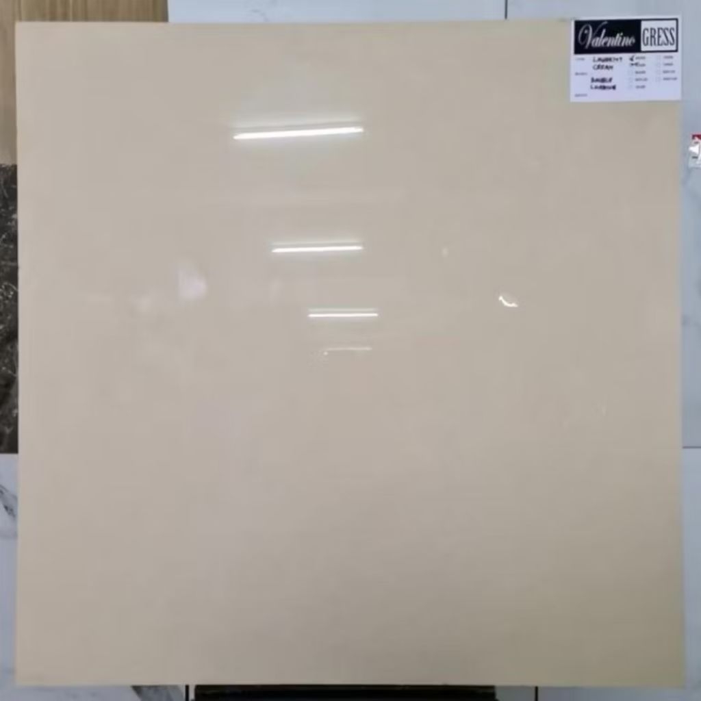 Granit 60x60 Valentino Gress Laurent Cream | Glossy | Double Loading