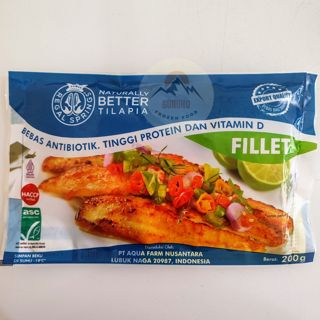 

Ikan Tilapia Fillet Premium 200gr