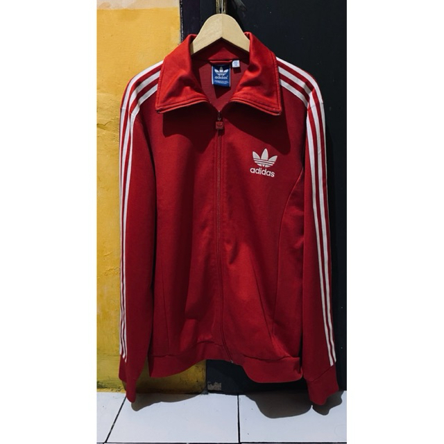 Tracktop Adidas Trefoil Europa Red Second Original