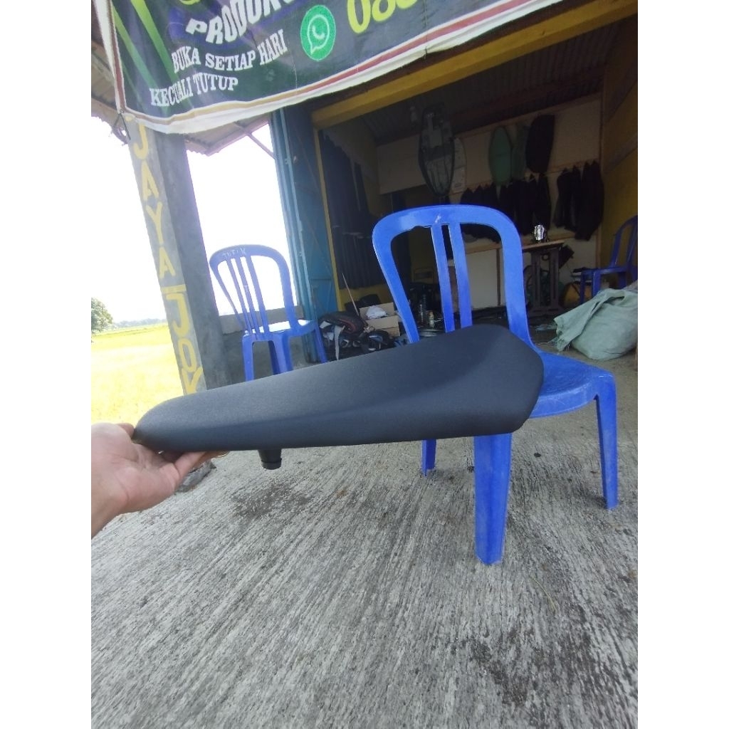 Jok motor Mio J road race - Jok road race Mio J Kulit amplas