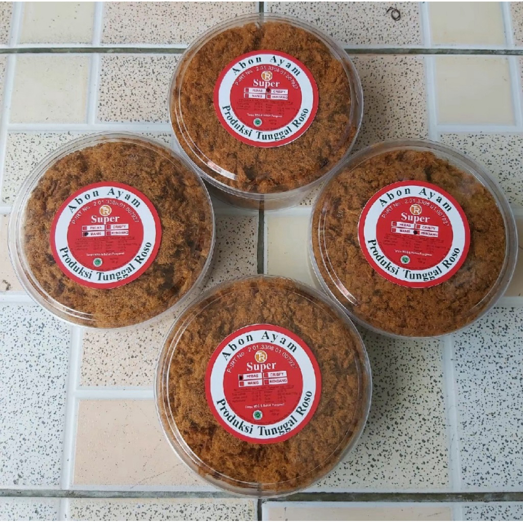 

Abon Ayam Super produksi tunggal roso