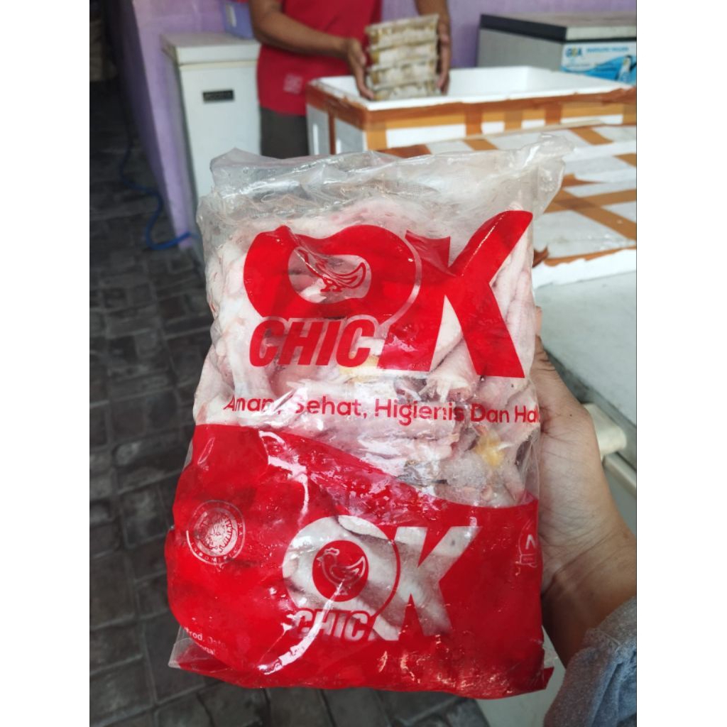 

Ceker bersih Ok Chic 1kg