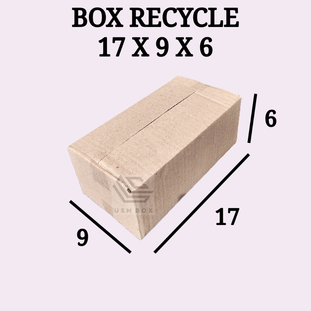 

Kardus Box Recycle 17x9x6