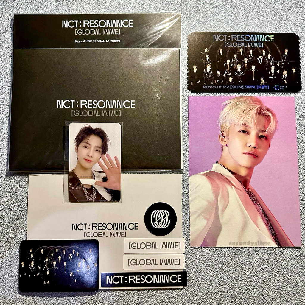 [OFFICIAL] AR TICKET RESONANCE JAEMIN NCT DREAM