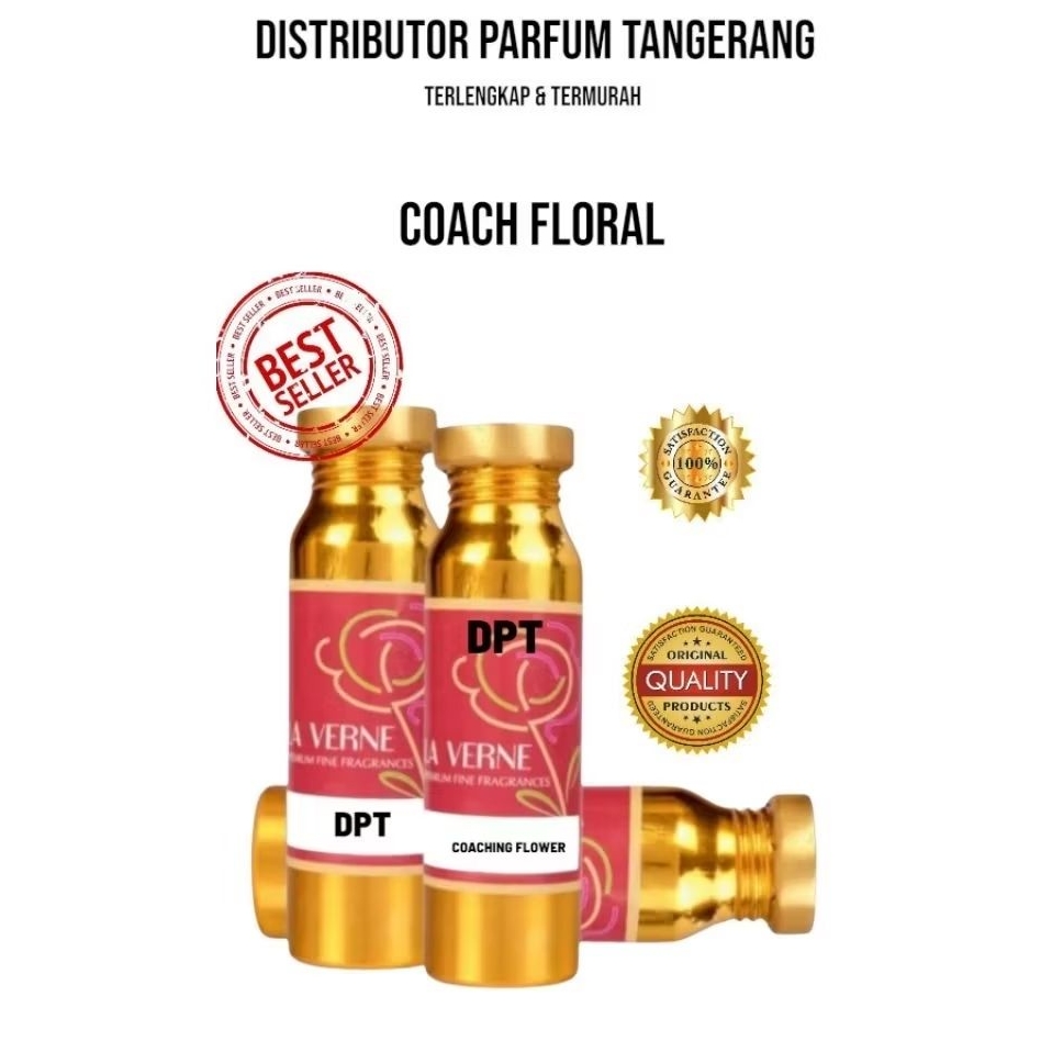 COACHING FLOWER BY LAVERNE SEGEL PABRIK 100 ML BIBIT PARFUM.