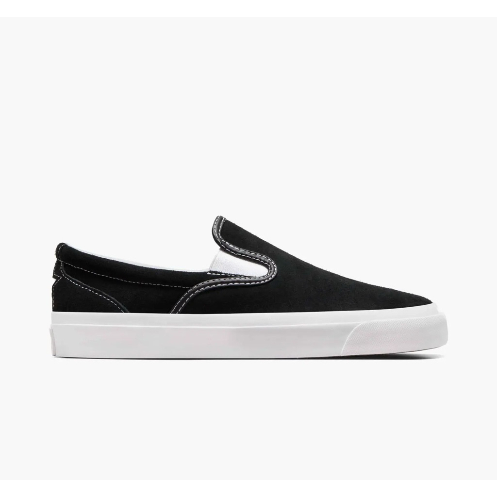 Sepatu Sneakers Pria Converse Slip On One Star Black White
