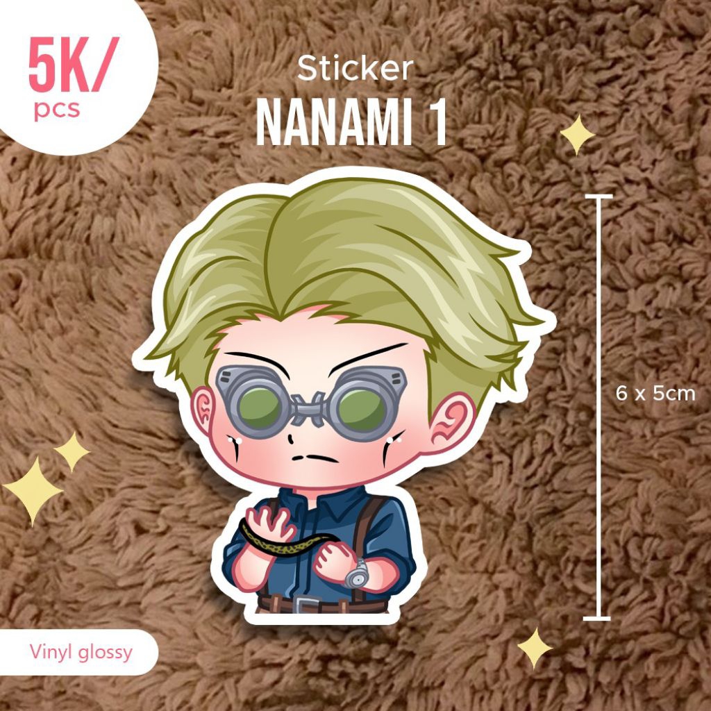 

Stiker nanami anime jujutsu kaisen anti air