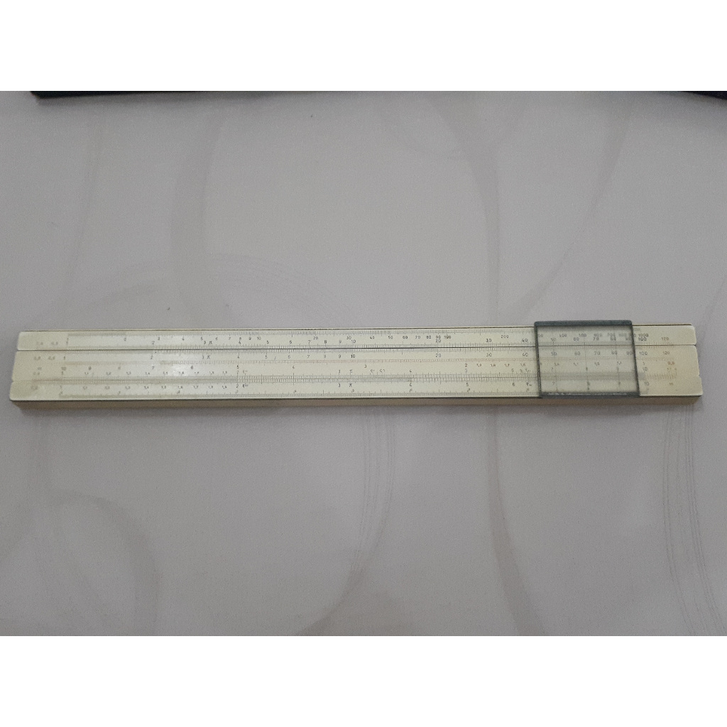 

Slide Ruler Albert Nestler System Reitz Nr 23R/3 Scientific and Logarithmic Analog Calculating Tool
