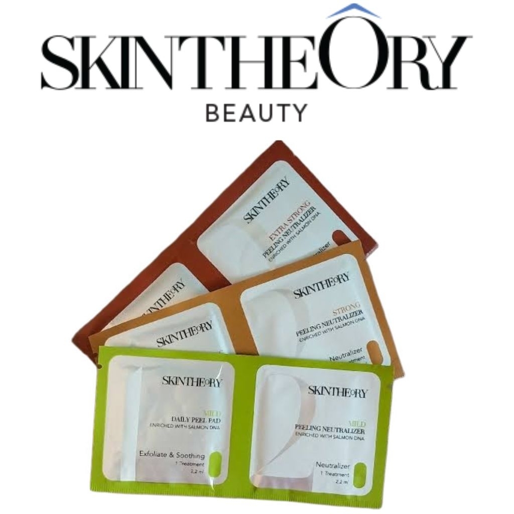 SKINTHEORY Daily Peel Pad + Peeling Neutralizer 2.2mL + 2,2mL Skin Theory Mild Strong Extra Strong