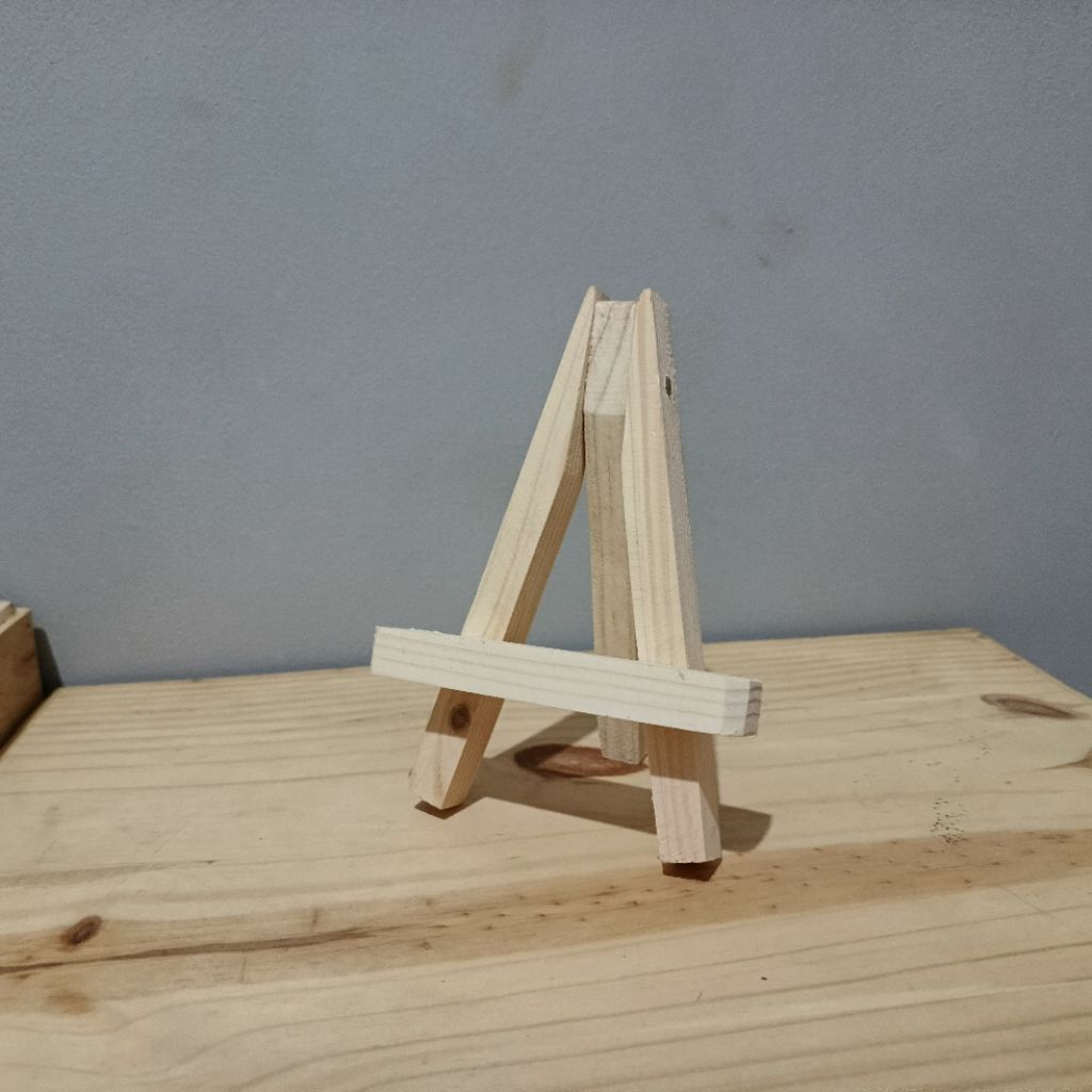 

Wooden Easel Mini 15cm Kanvas Lukis Tripod