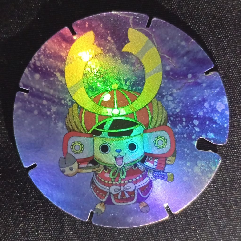 Tazos Hologram Chiki Balls One Piece