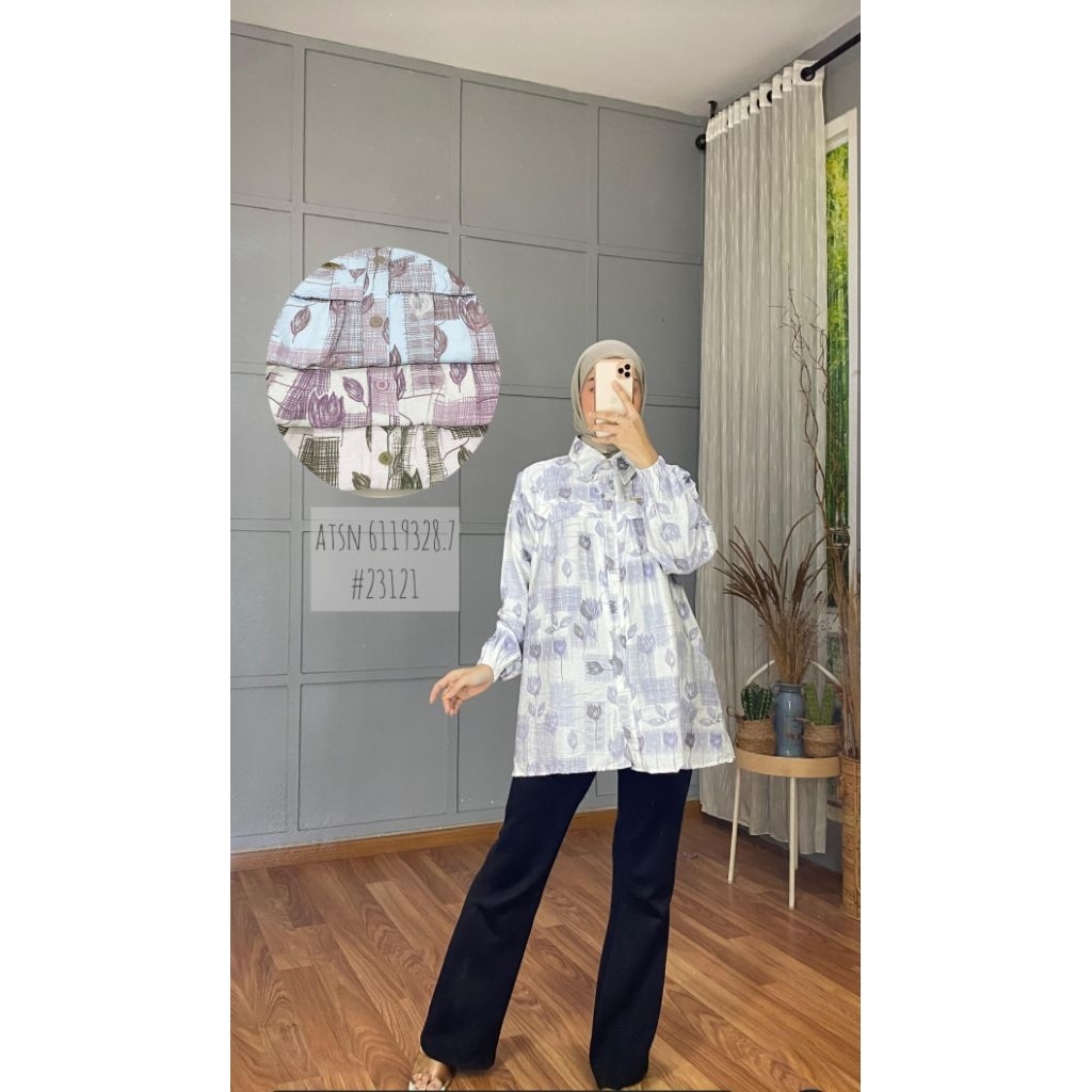 Atasan crespo ori QLA